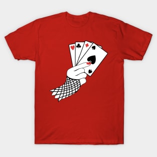 Playing Card Hand T-Shirt